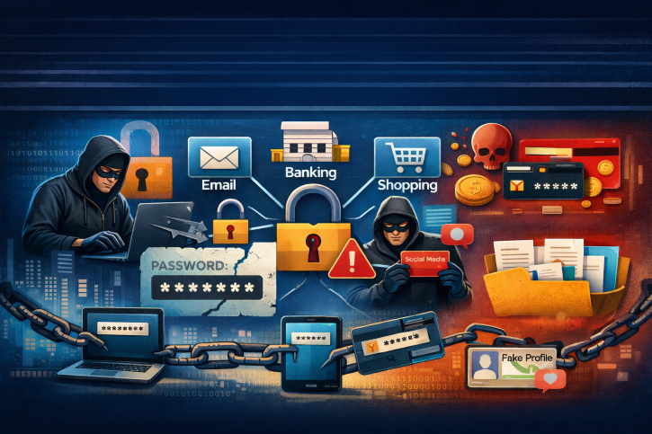 একই পাসওয়ার্ড একাধিক অ্যাকাউন্টে নয়, রয়েছে নিরাপত্তা ঝুঁকি