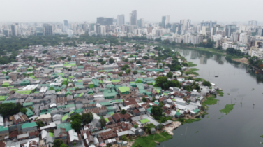 কড়াইল বস্তিতে হাইটেক পার্ক নির্মাণের কোনও পরিকল্পনা সরকারের নেই