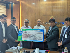 সাবমেরিন ক্যাবল কোম্পানি রাজস্ব ভাগাভাগির চেক দিলো বিটিআরসিকে