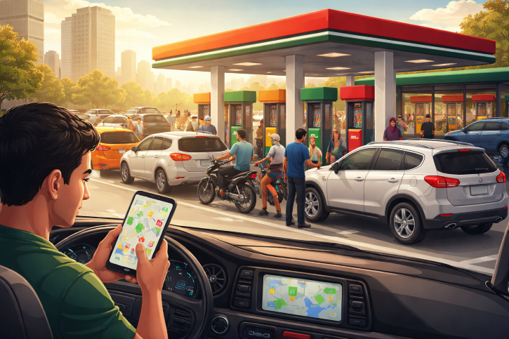 পাম্পে পাম্পে না ঘুরে আগে দেখুন ‘তেল কই’ ওয়েবসাইট, সহজে মিলবে তেল