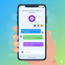 গ্রুপ চ্যাটে ডেডিকেটেড এআই চ্যাটবটের পরীক্ষা চালাচ্ছে মেটা