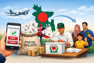 পোস্টাল ভোট: দেশে পৌঁছেছে সাড়ে চার লাখের বেশি প্রবাসী ব্যালট
