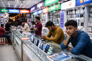 মোবাইল ফোন বিক্রিতে বড় পতন, বাজারে মন্দা