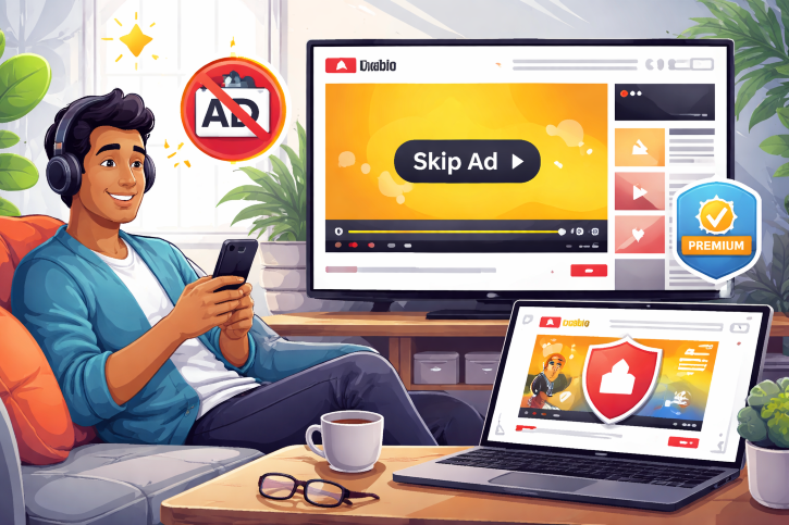 ইউটিউবের বিজ্ঞাপন এড়াবেন যেভাবে